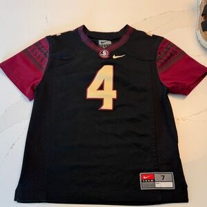 Nike Kids Florida State University, Seminoles Black and Maroon Jersey